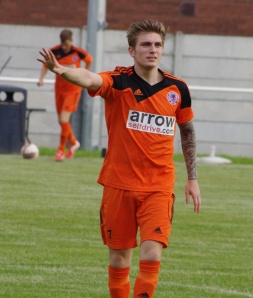 George Conway hit two goals for Shaw Lane Aquaforce in the 5-2 win at Hemsworth Miners Welfare