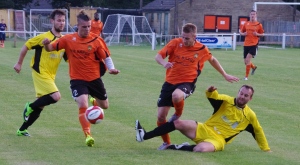 Action from Brighouse Town 3-2 Nostell Miners Welfare